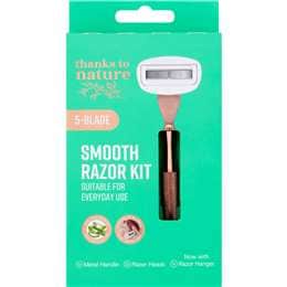 Thanks To Nature 5 Blade Razor & 2 Cartridge Set each