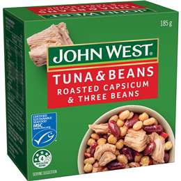 John West Tuna & Beans Roasted Capsicum 185g