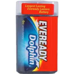 Eveready Dolphin 6V Heavy Duty Battery each