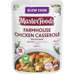 MasterFoods Chicken Casserole Slow Cook Recipe Base 175g