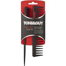 Toni & Guy Carbon Melt Resistant Comb Set each