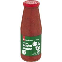 Woolworths Essentials Chunky Pasta Sauce 700g