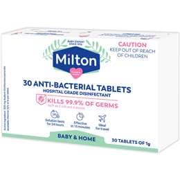 Milton Anti Bacterial Tablets 30 pack