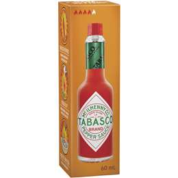 Tabasco Chilli Sauce Red Pepper 60mL