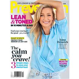 Prevention Magazine each