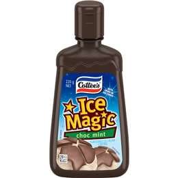 Cottee's Ice Magic Choc Mint Ice Cream Topping 220g
