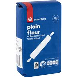 Woolworths Essentials Plain Flour 1kg