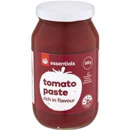 Woolworths Essentials Tomato Paste 500g
