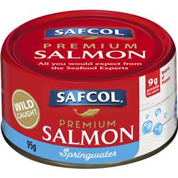 Safcol Salmon In Spring Water 95g