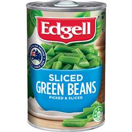 Edgell Australian Grown Sliced Green Beans 410g