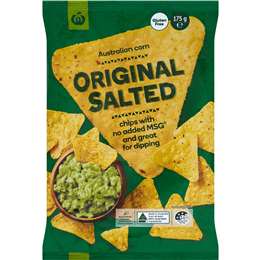 Woolworths Original Salted Corn Chips 175g