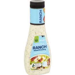Woolworths Dressing Ranch 300mL