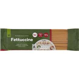 Woolworths Pasta Fettuccine 500g