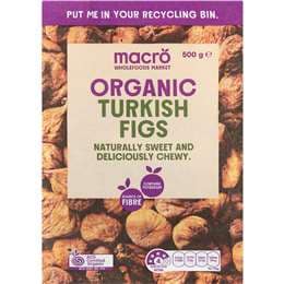 Macro Organic Turkish Figs 500g