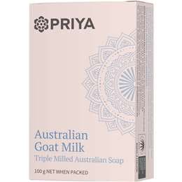 Priya Soap Bar Goats Milk 100g
