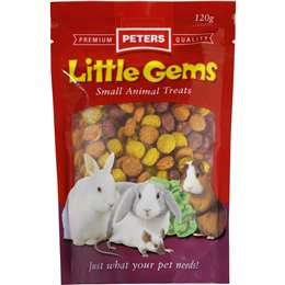 Peters Rabbit & Guinea Pig Little Gems Treats 120g