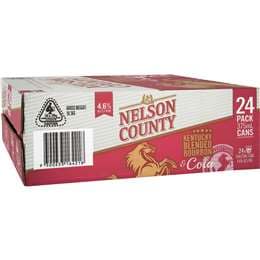 Nelson County Bourbon & Cola Cans 375mL x 24 case