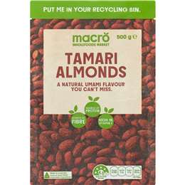Macro Almonds Tamari 500g