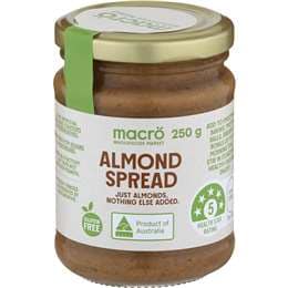 Macro Natural Almond Spread 250g