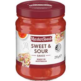 MasterFoods Sweet & Sour Sauce 270g