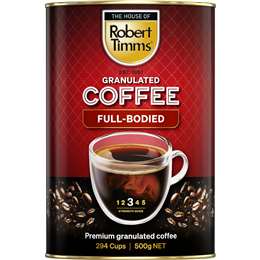 Robert Timms Instant Coffee Premium Full-Bodied 500g