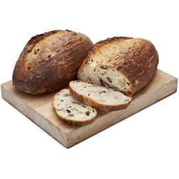 Woolworths 35hr Sourdough Loaf Kalamata Olive each