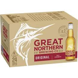 Great Northern Brewing Co Lager Bottles 330mL x 24 case