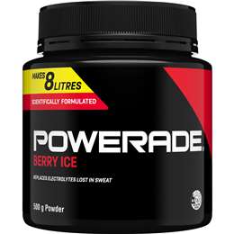 Powerade Isotonic Berry Ice Powder 500g