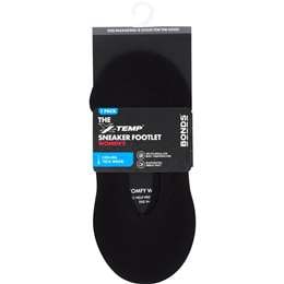 Bonds No Show Footlets Black (3-8 & 8-11) each