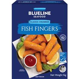 Blueline Seafood Crumbed Fish Fingers 1kg