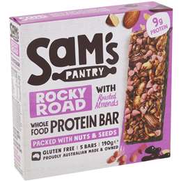 Sam's Pantry Rocky Road Protein Bar 5 pack
