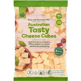 Woolworths Cheese Cubes 500g
