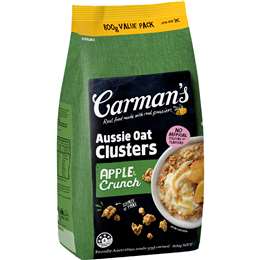 Carman's Clusters Aussie Oat Apple Crunch 800g