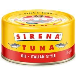 Sirena Tuna In Oil Italian Style 185g