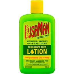 Bushman Repellent Fragrance Free Lotion 175mL