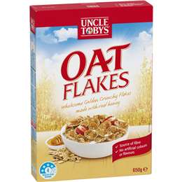 Uncle Tobys Oat Flakes Cereal 650g
