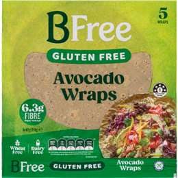 Bfree 5 Avocado Wraps 210g