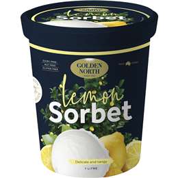 Golden North Lemon Sorbet 1L