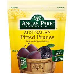 Angas Park Australian Prunes Pitted 250g