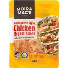 Moira Mac's Portugese Chicken Breast Slices 150g