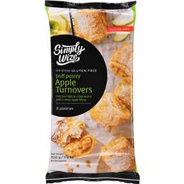 Simply Wize Gluten Free Apple Turnover 8 pack