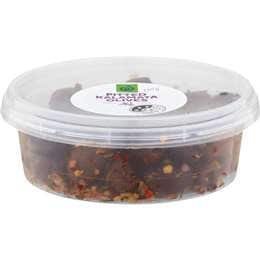 Woolworths Pitted Kalamata Olives Garlic & Chilli 110g