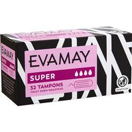 Evamay Super Tampons 32 pack