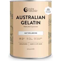 Nutra Naturals Australian Gelatin Powder 150g