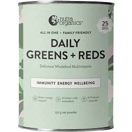 Nutra Naturals Daily Greens & Reds Powder 150g