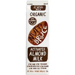 Nutty Bruce Organic Activated Almond Plant Milk 1L