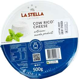 La Stella Ricotta Cheese 500g