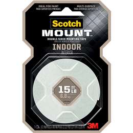 Scotch Mounting Tape Indoor each