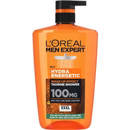 L'Oreal Paris Men Expert Hydra Energetic Taurine 5 in 1 Shower Gel 1L