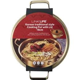 Link Life Korean Traditional Style 18cm Cooking Pot With Lid each